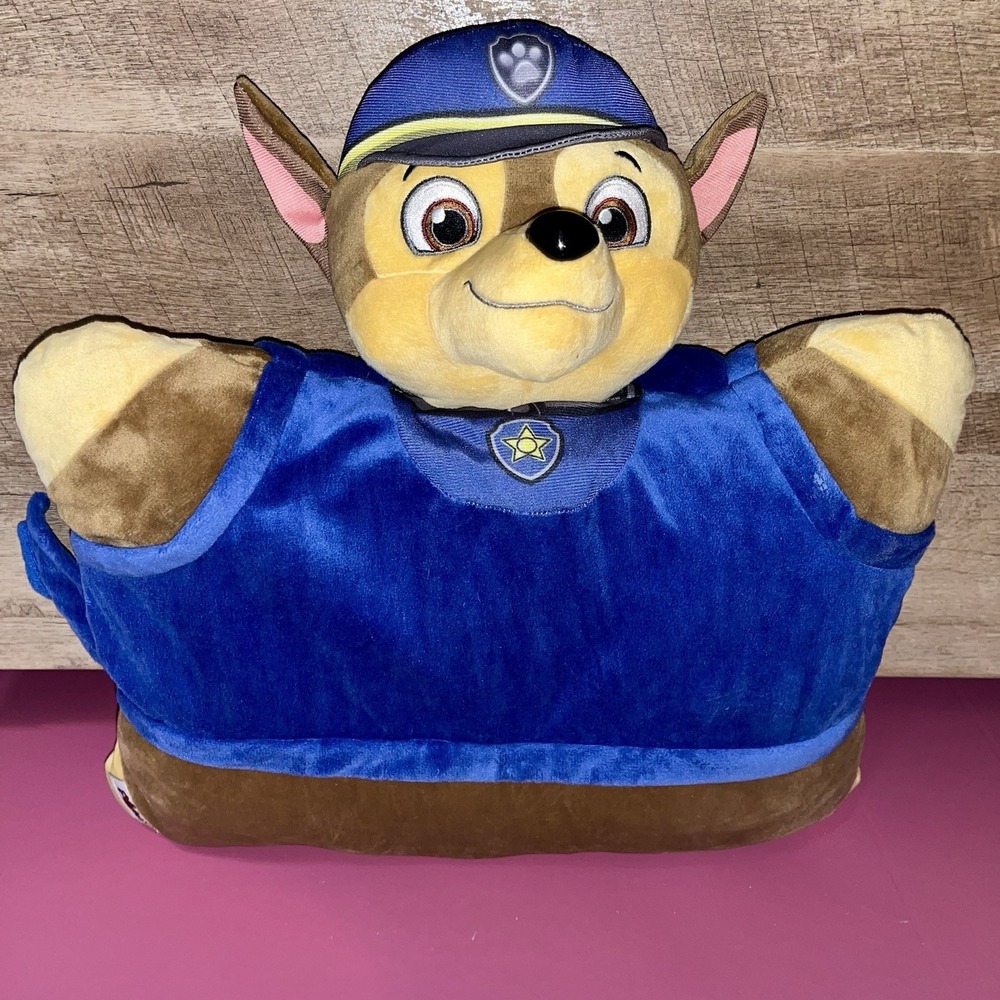 PAW‎ PATROL "Chase" Stuffed Plush 2016 PILLOW PET